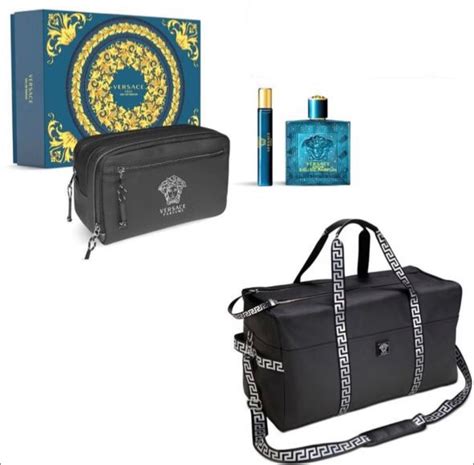 men's versace cologne with free duffle bag|versace signature belt bag.